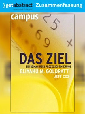 cover image of Das Ziel (Zusammenfassung)